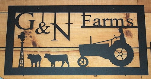 G & N Farms Sign